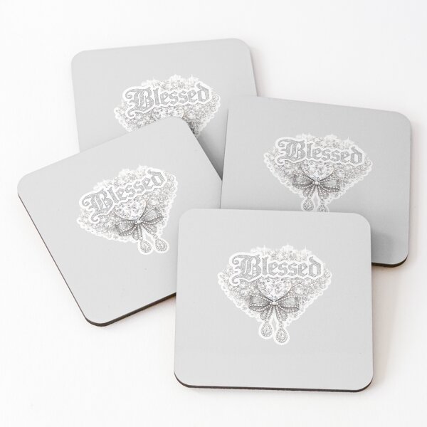 Item preview, Blessed – Rhinestone Glam Faith Aesthetic Design designed and sold by Aura.Creative.