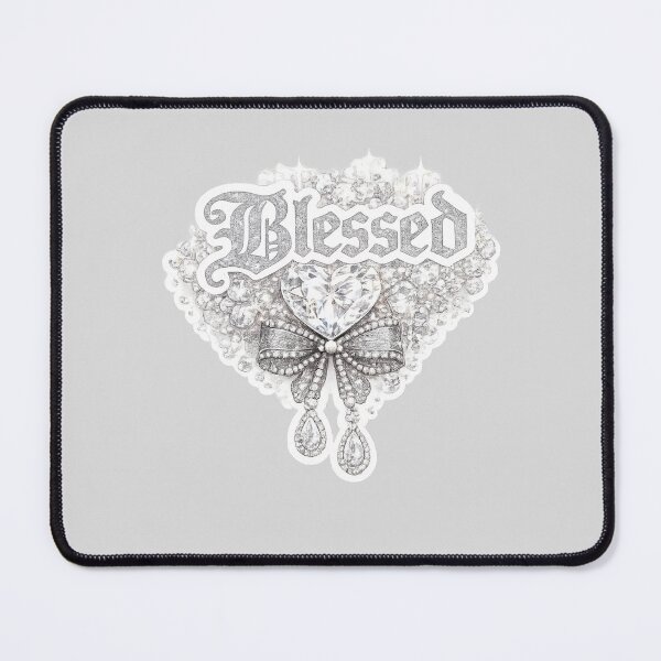 Item preview, Blessed – Rhinestone Glam Faith Aesthetic Design designed and sold by Aura.Creative.