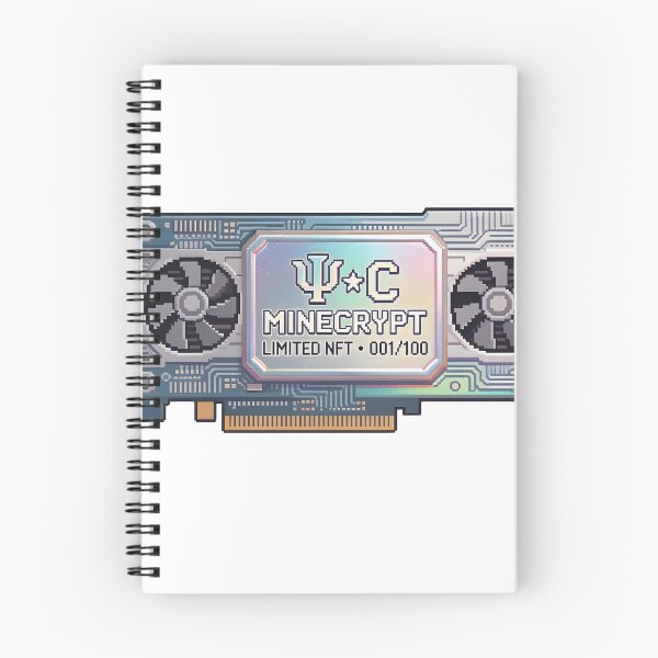 Item preview, Unique MINECRYPT Limited NFT on computer graphics card designed and sold by Creative88Art.