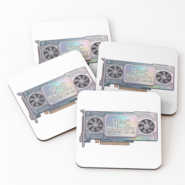 Item preview, Unique MINECRYPT Limited NFT on computer graphics card designed and sold by Creative88Art.