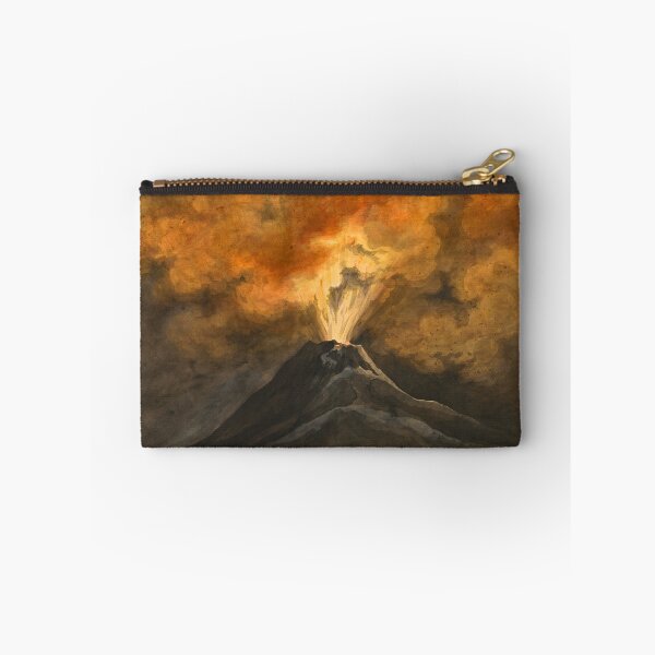 Item preview, "An Erupting Volcano by Night" by David Humbert de Superville (1800s) designed and sold by mariapopova.