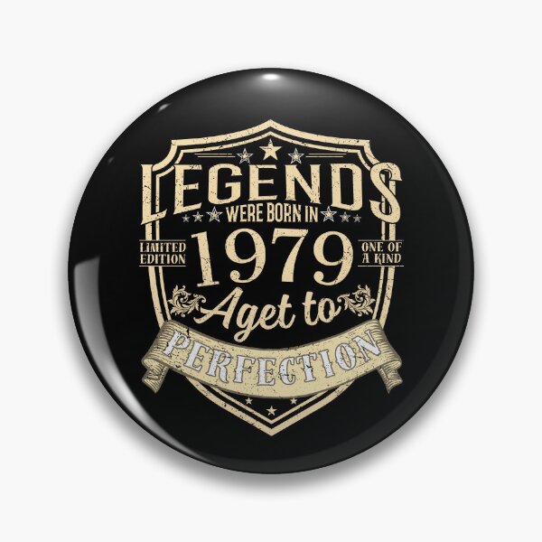 Item preview, Legends Were Born In 1979 Aged To Perfection Vintage Birthday Gift designed and sold by MixedVibes Co..