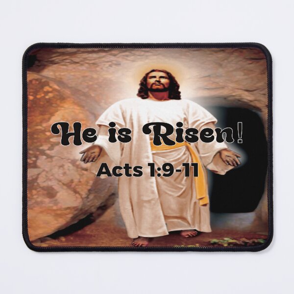 Item preview, He is Risen! Acts 1:9-11 designed and sold by Kingdom Come T-Shirts Plus.