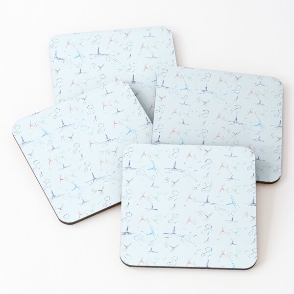Item preview, Summer Sailboats designed and sold by gailmariedesign.