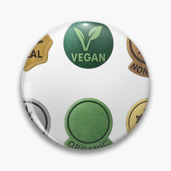 Item preview, Food labels for dietary restrictions and certifications designed and sold by Creative88Art.