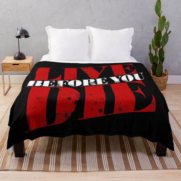 Item preview, Live Before You Die designed and sold by Bearded Jester Designs.