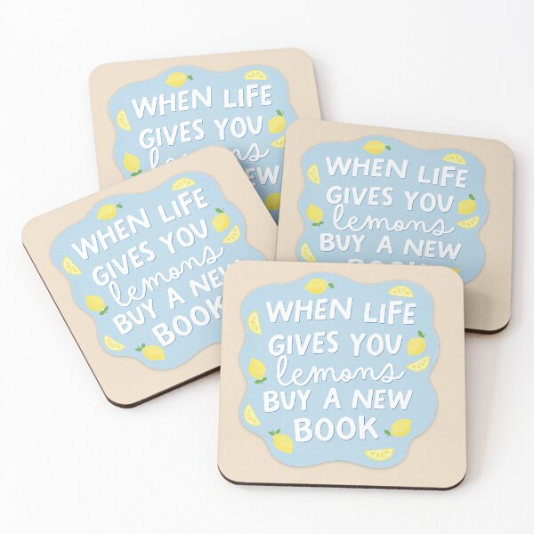 Item preview, If life gives you lemons, buy a new book designed and sold by YChangShop.