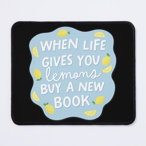 Item preview, If life gives you lemons, buy a new book designed and sold by YChangShop.
