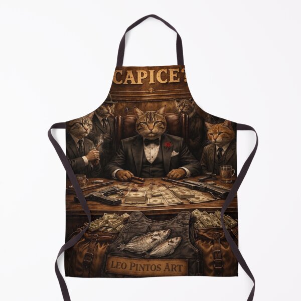 Item preview, Feline Mafia Bosses - 'Capice?' Cat Mobsters Art designed and sold by leonardopintos.