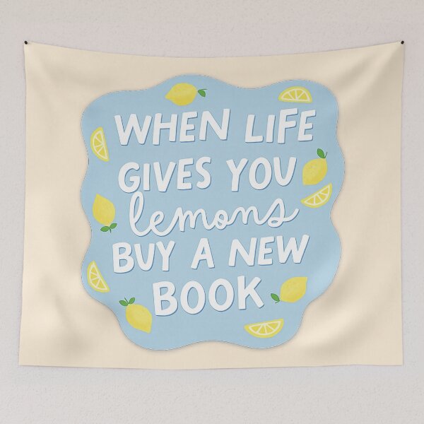 Item preview, If life gives you lemons, buy a new book designed and sold by YChangShop.