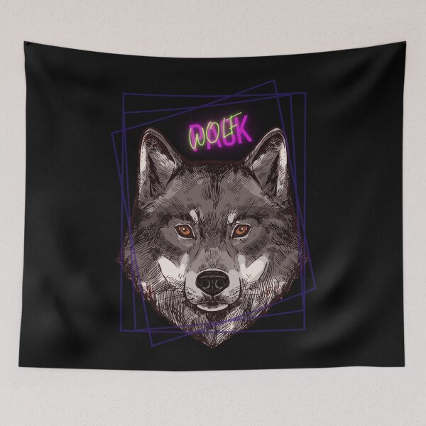 Item preview, Wolf head designed and sold by Alec723.