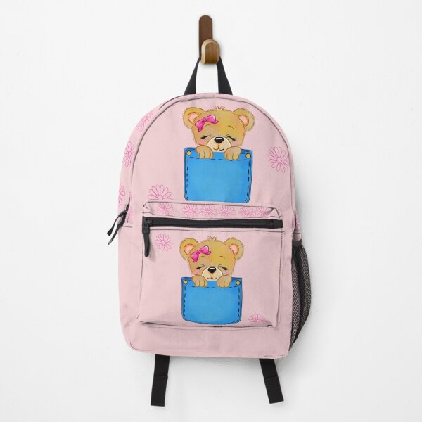 Item preview, Cute Teddy Bear in Pocket designed and sold by SimoesArtistry.