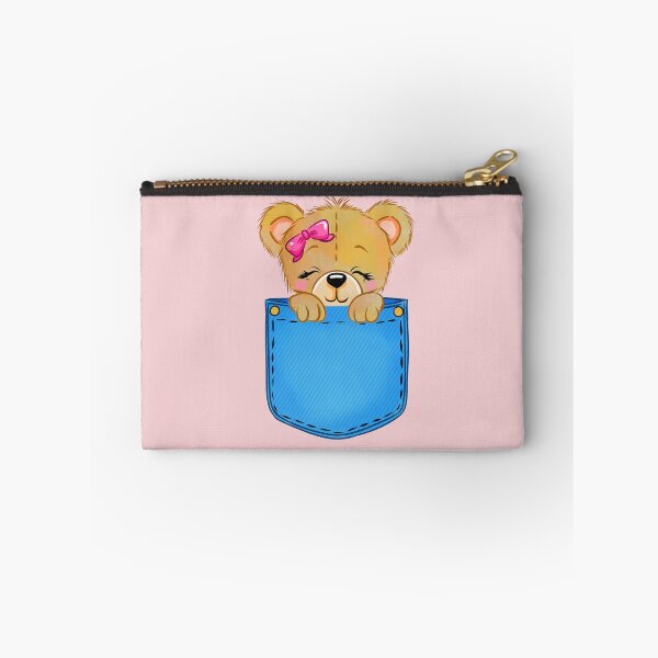 Item preview, Cute Teddy Bear in Pocket designed and sold by SimoesArtistry.
