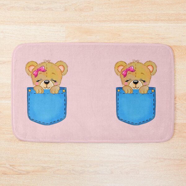 Item preview, Cute Teddy Bear in Pocket designed and sold by SimoesArtistry.