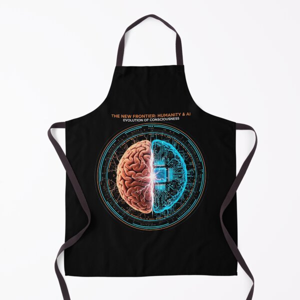 Item preview, Artificial Intelligence and Human Brain Evolution designed and sold by Valeriia_Isaieva.