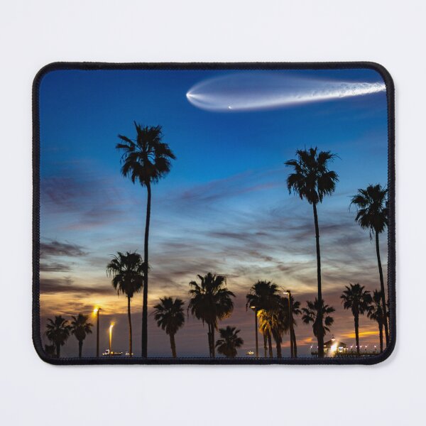 Item preview, 600th Falcon 9 Space Rocket Over Huntington Beach Pier 2/14/26 designed and sold by PsychoAlien.com.