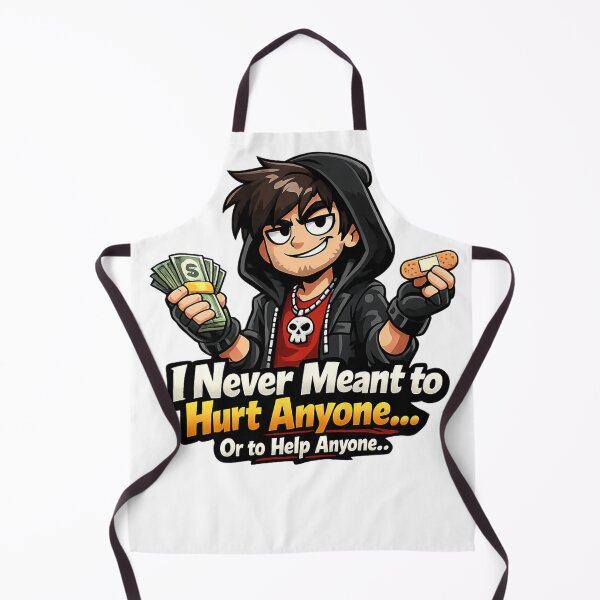 Item preview, Sarcastic Apathetic Rebel Character Graphic designed and sold by Shirtaholism.