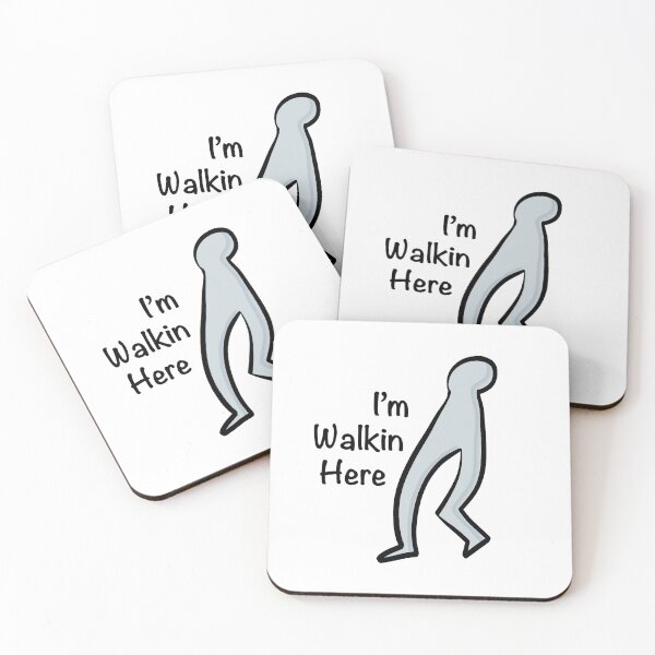 Item preview, Fresno Nightcrawler I'm Walking Here designed and sold by cetfish.