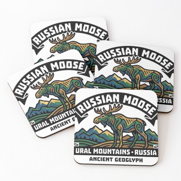 Item preview, RUSSIAN MOOSE ANCIENT GEOGLYPH designed and sold by likbatonboot.
