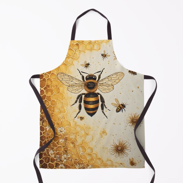 Item preview, Honeycomb Daisy Art for honey Bee Lovers designed and sold by owi-art.