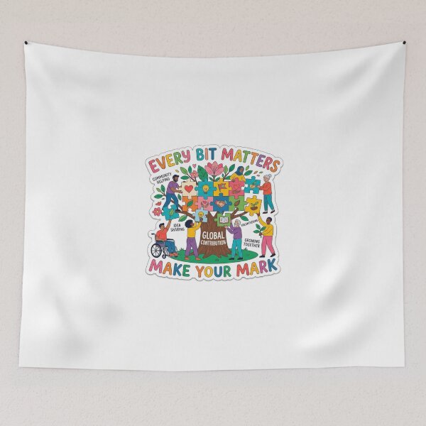 Item preview, Every Bit Matters Global Contribution Tree designed and sold by Alta-store.
