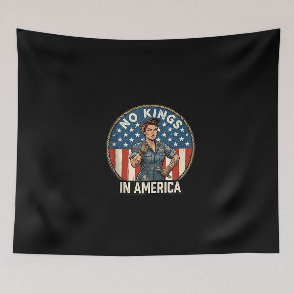 Item preview, No Kings In America Women Mechanic Engineer designed and sold by irifine.