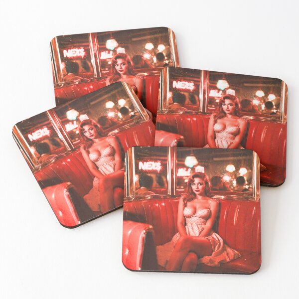 Item preview, The "Diner Darling" (Cinematic Style) designed and sold by SunPeachRetro.