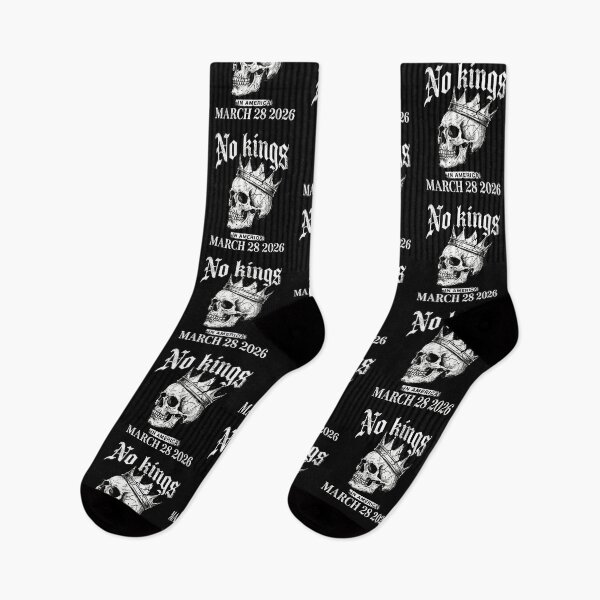 Item preview, No Kings In America Skull March 28 2026 designed and sold by irifine.