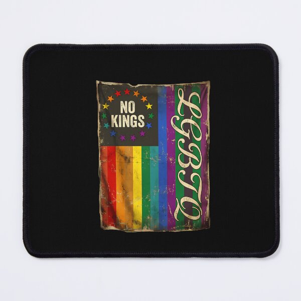 Item preview, No Kings In America Lgbtq Flag Rainbow designed and sold by irifine.