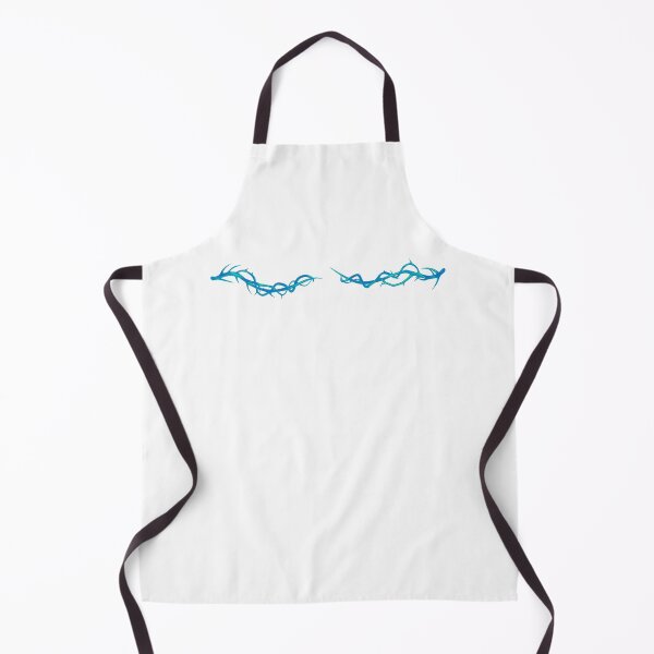 Item preview, Top Surgery Scars Outline - Vines Blue and Teal designed and sold by Elliot Edits Australia.
