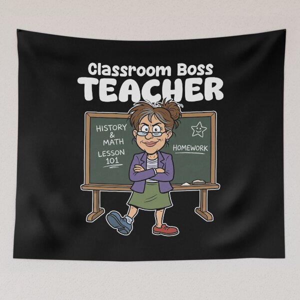 Item preview, TEACHER - CLASSROOM BOSS designed and sold by KEF Custom.
