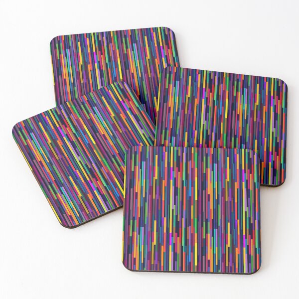 Item preview, Colorful Vertical Stripes Pattern designed and sold by bubblegoth.