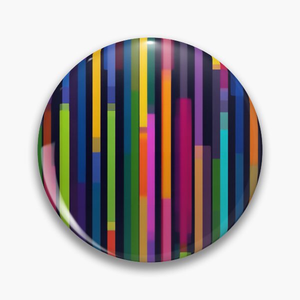 Item preview, Neon Glitch Vertical Bars Pattern designed and sold by bubblegoth.