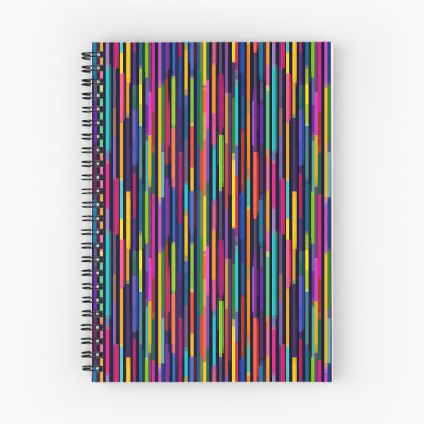 Item preview, Neon Glitch Vertical Bars Pattern designed and sold by bubblegoth.