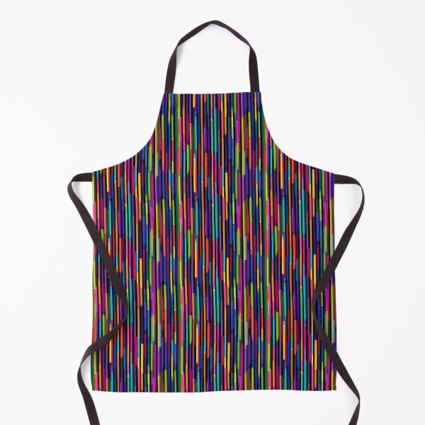 Item preview, Neon Glitch Vertical Bars Pattern designed and sold by bubblegoth.