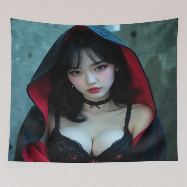 Item preview, Little Red Gothic B | Fairy Tale Fantasy Art designed and sold by KasaHunterHarem.