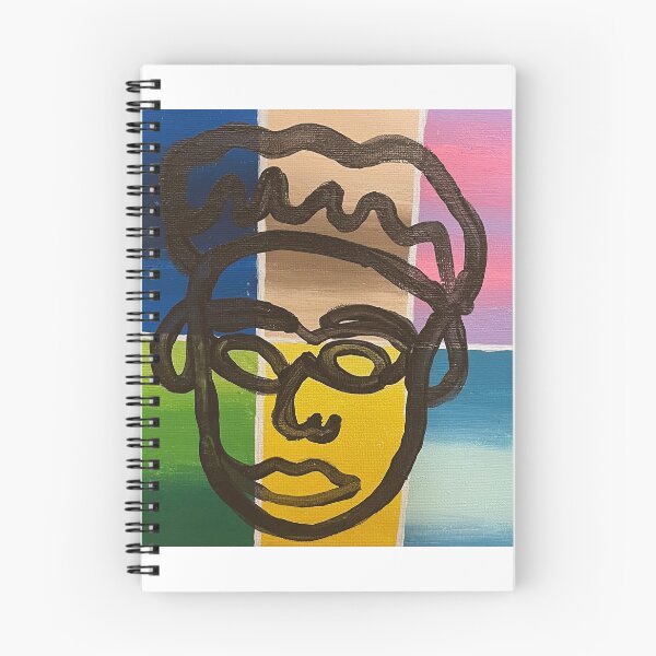 Item preview, One-Line Face with Blends designed and sold by WryPineapple.