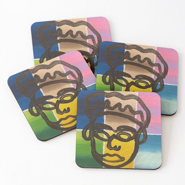 Item preview, One-Line Face with Blends designed and sold by WryPineapple.