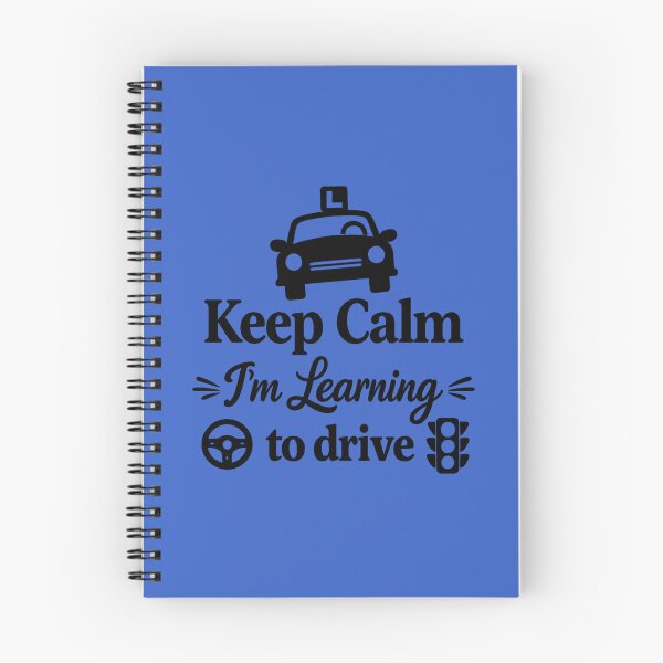 Item preview, Keep Calm I'm Learning to Drive. Learner Driver Humor Design. designed and sold by DesignHouse07.