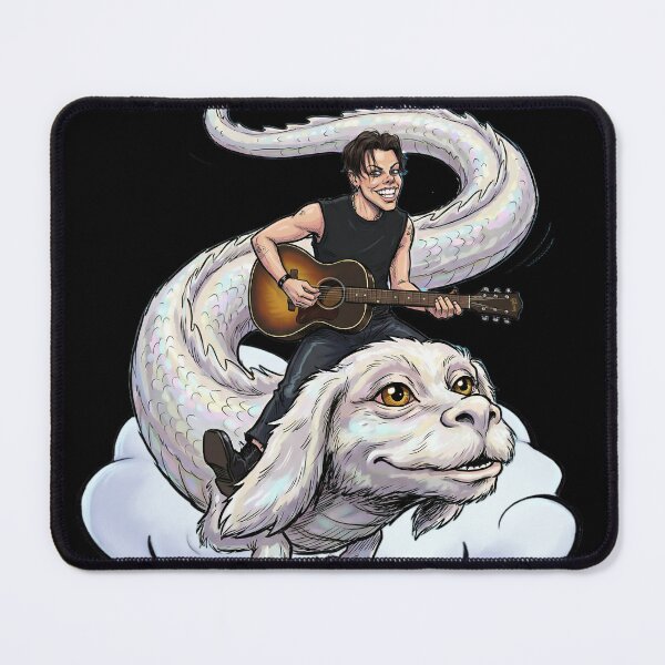 Item preview, Rock God Riding on Falkor designed and sold by Imagequest.