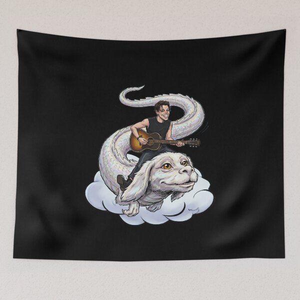 Item preview, Rock God Riding on Falkor designed and sold by Imagequest.