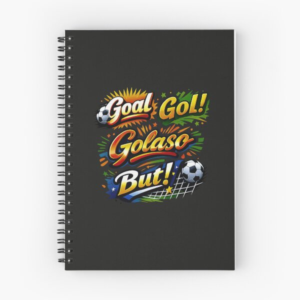 Item preview, Colorful Soccer Typography of Goal in Different Languages designed and sold by BrickByDream.