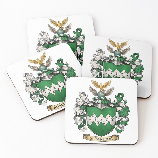 Item preview, The Summers Family Coat of Arms designed and sold by BagTown Clans.