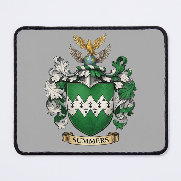 Item preview, The Summers Family Coat of Arms designed and sold by BagTown Clans.