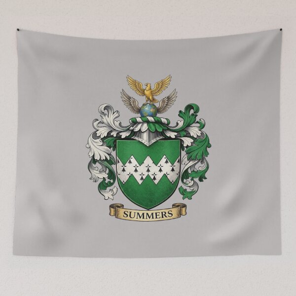 Item preview, The Summers Family Coat of Arms designed and sold by BagTown Clans.