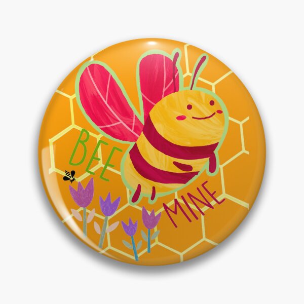 Item preview, Cute Bee Mine Design – Funny Bee Love Quote – Honey Bee Cartoon Art – Bee Lover Gift Sticker T-Shirt designed and sold by Purti123.