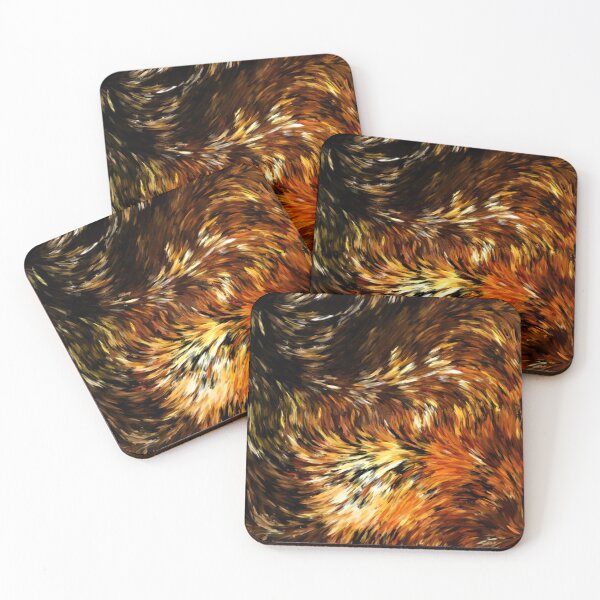 Item preview, Fox Tails Abstract designed and sold by MoodyMuseArt.