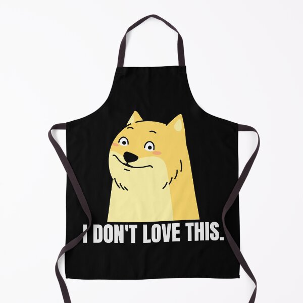 Item preview, I Don't Love This -- skeptical dog designed and sold by The Sporty Nerd.