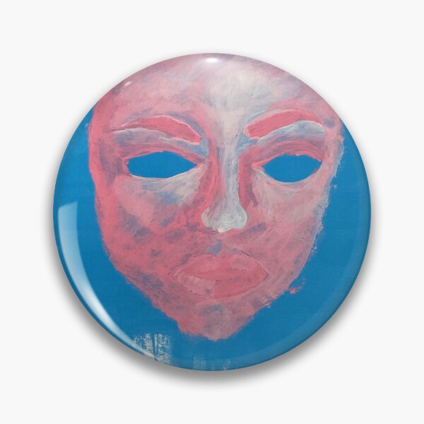 Item preview, Face Mask in Acrylic designed and sold by WryPineapple.