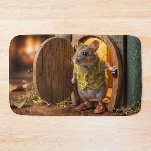 Item preview, Mouse in His Book House designed and sold by Tridentulus.